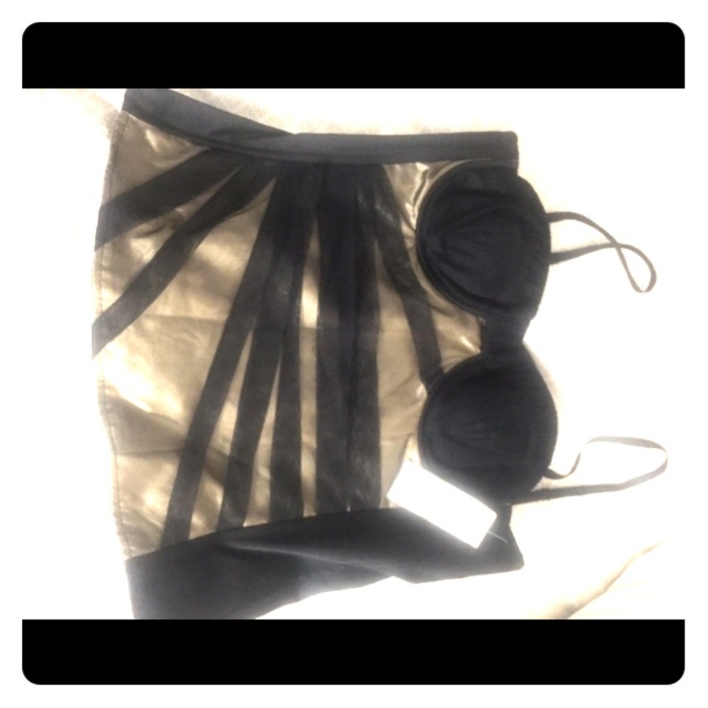 INC bustier top large new